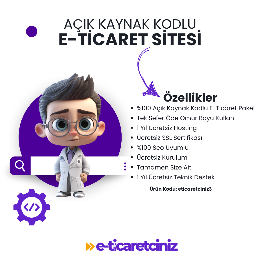 Açık Kaynak Kodlu E-Ticaret Sitesi