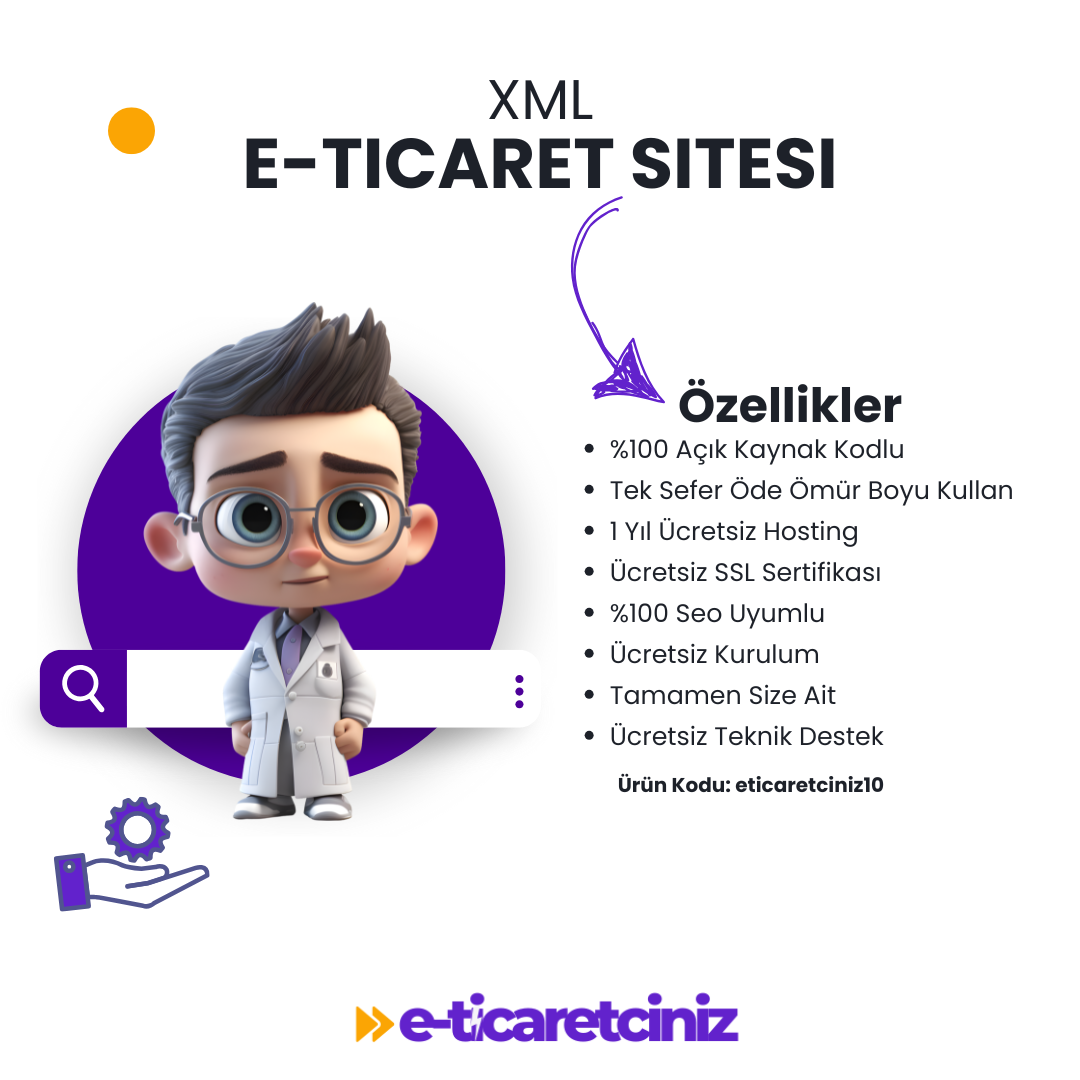 XML E-Ticaret Sitesi %100 Seo